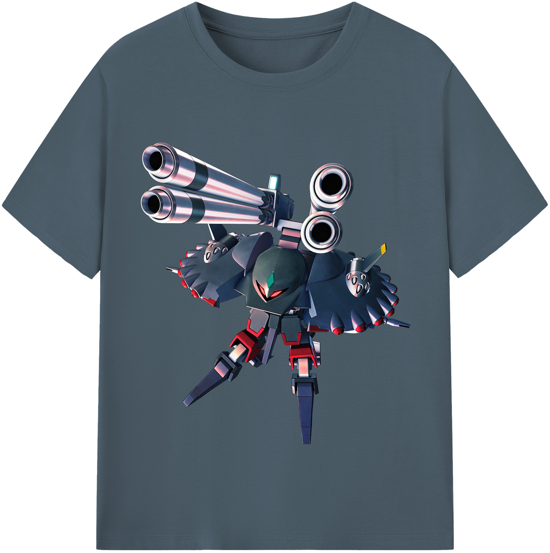 （画像用） 機動戦士ガンダム Mobile Suit Gundam 綿100％半袖Tシャツ（フロントプリント）